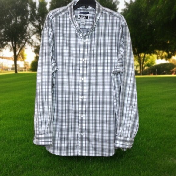 Duluth Trading Co. (XL) Men's Plaid Long Sleeve Shirt - Picture 1 of 3